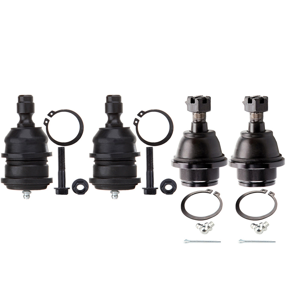 Front Upper Lower Ball Joints For 98-11 Ford Ranger Mazda B3000 B4000 Suspension