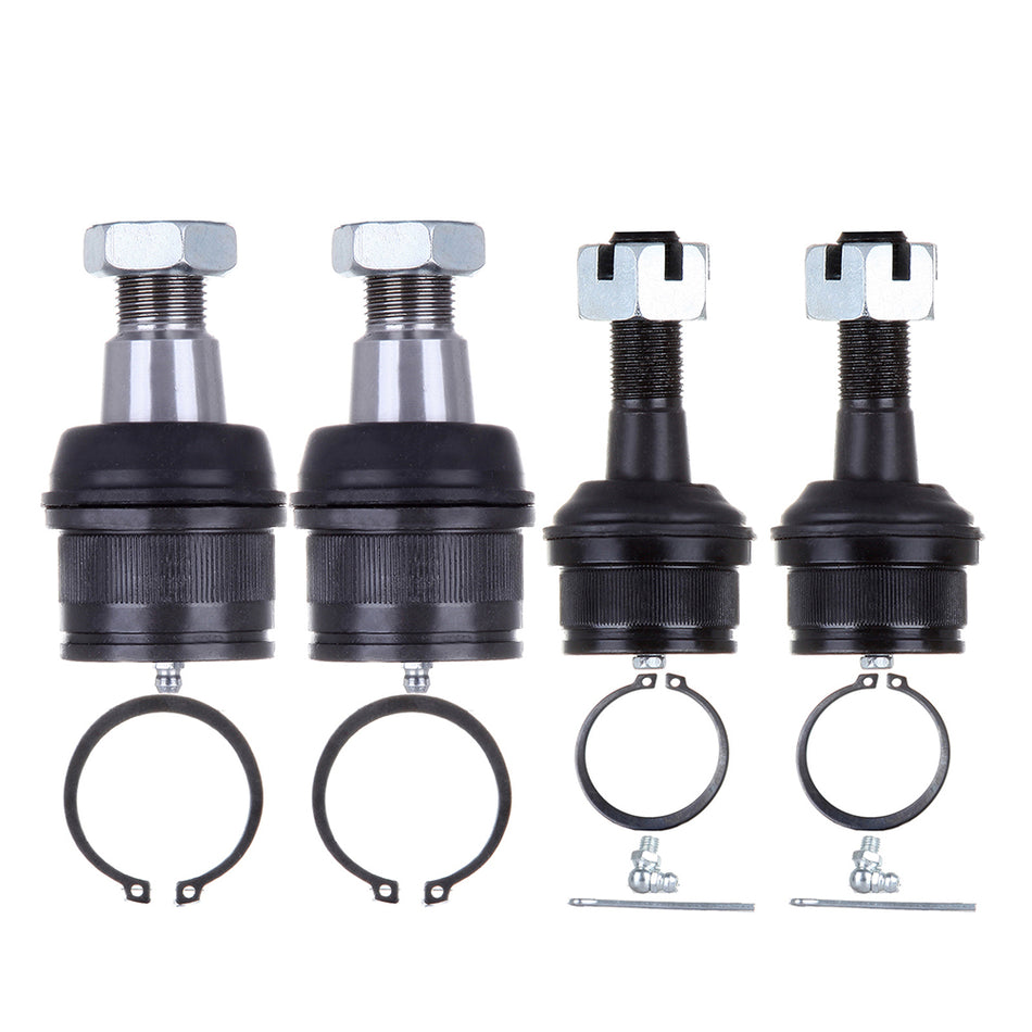 4Pcs Front Upper Lower Ball Joints Suspension Kit For 1992-1997 Ford F-350 4WD