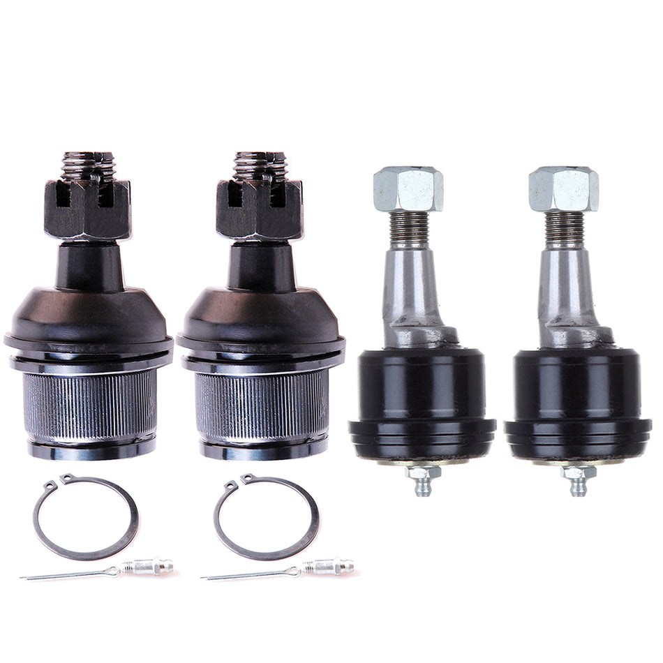 Front Ball Joints Lower Upper For 03-10 Dodge Ram 2500 11-13 Ram 2500 4Pcs