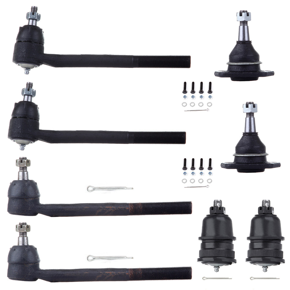 Ball Joints Steering Tie Rod End For 96-05 Chevrolet Blazer 96-01 GMC Jimmy