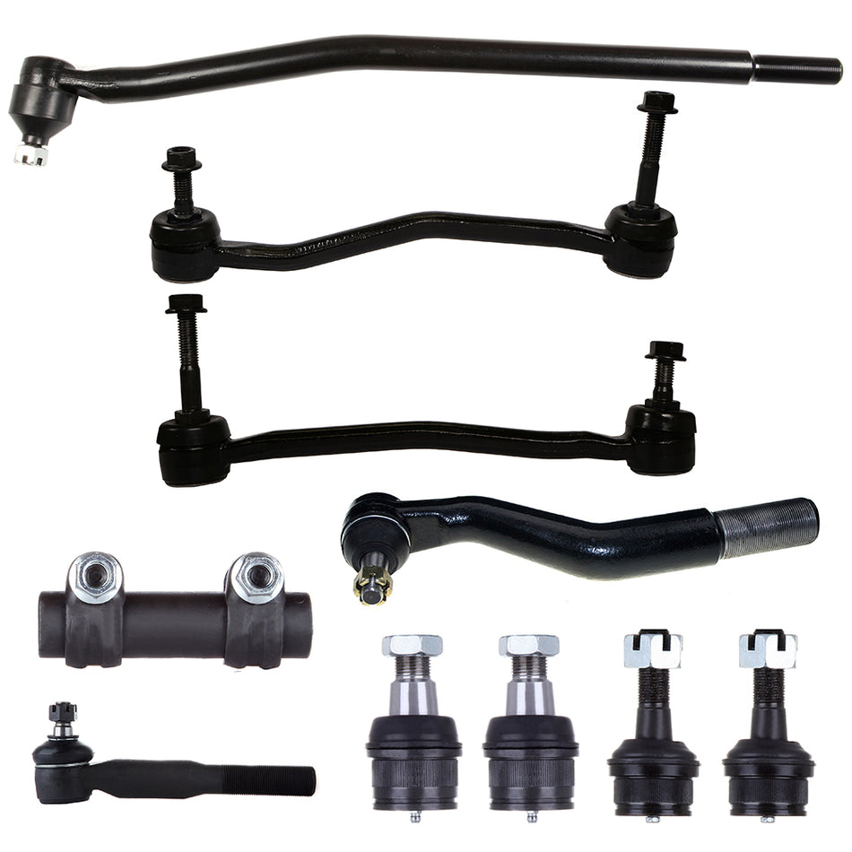 Tie Rod Ball Joint Kit For 00-05 Ford Excursion 00-04 F250 Super Duty