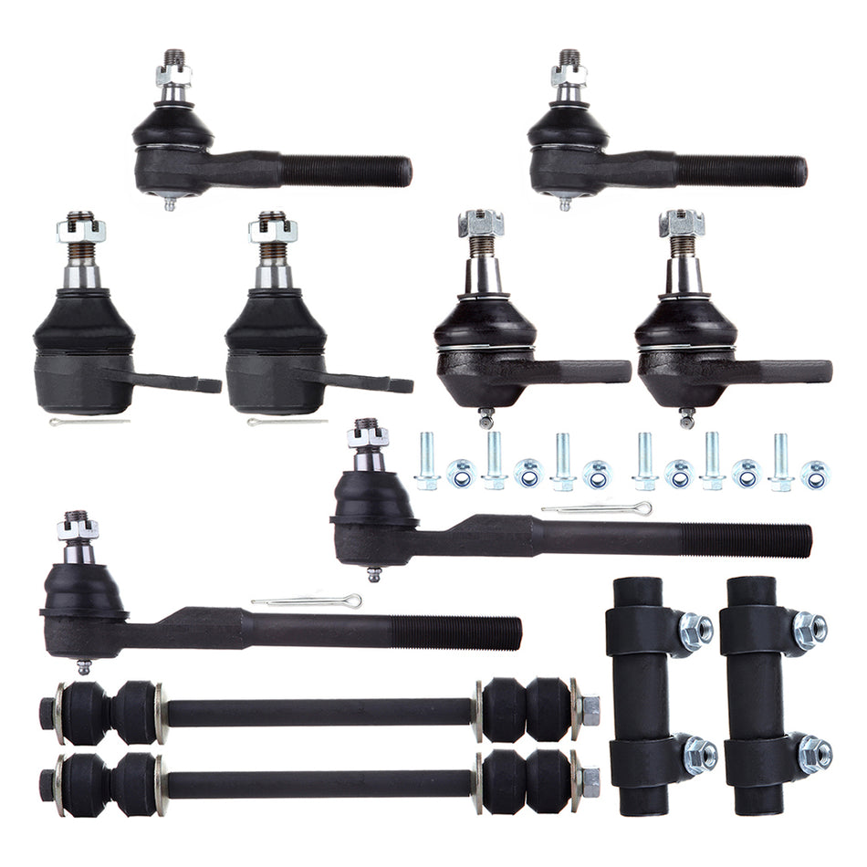 2000-2001 Dodge Ram 1500 Front Ball Joints Sway Bars Tie Rod Ends