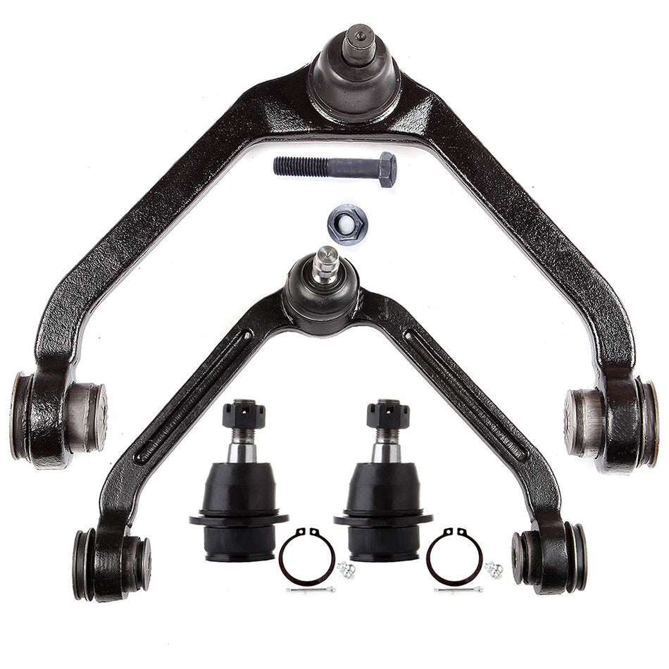 Front Control Arms Ball Joints Sway Bar Set For 95-05 Ford Explorer 98-01 Ranger 4Pcs