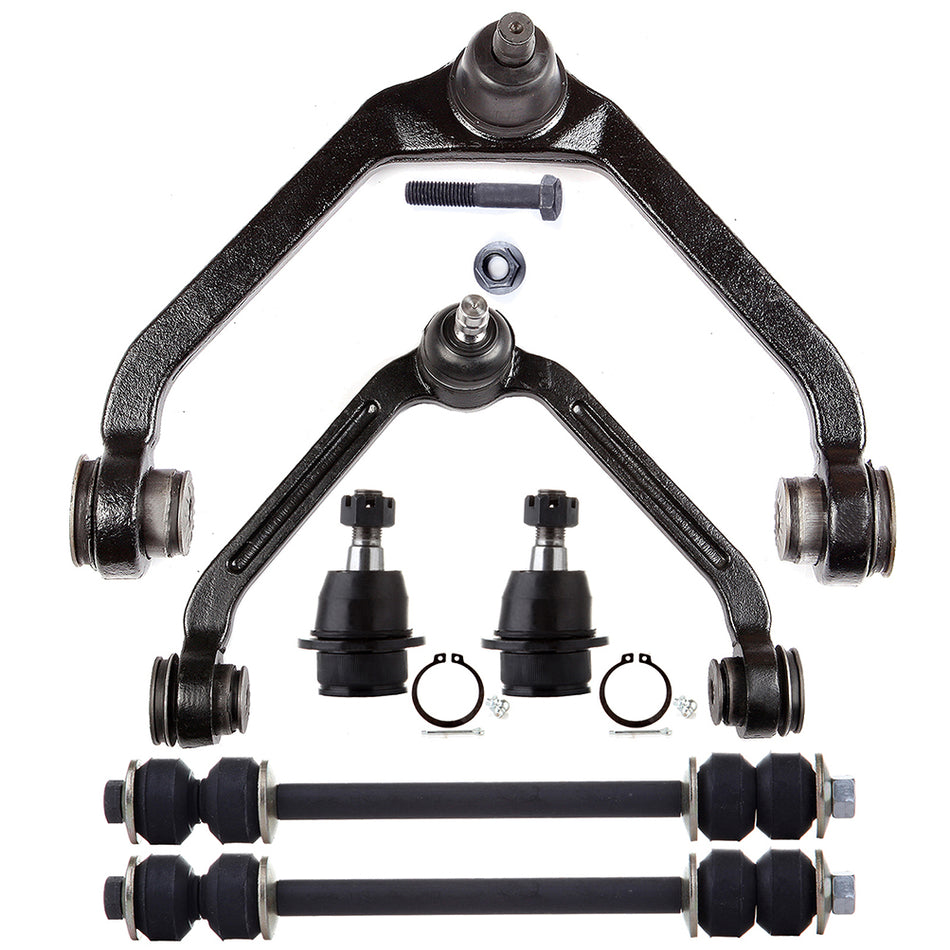 Front Control Arm Ball Joint Sway Bar For 95-05 Ford Explorer 98-01 Ranger 6Pcs