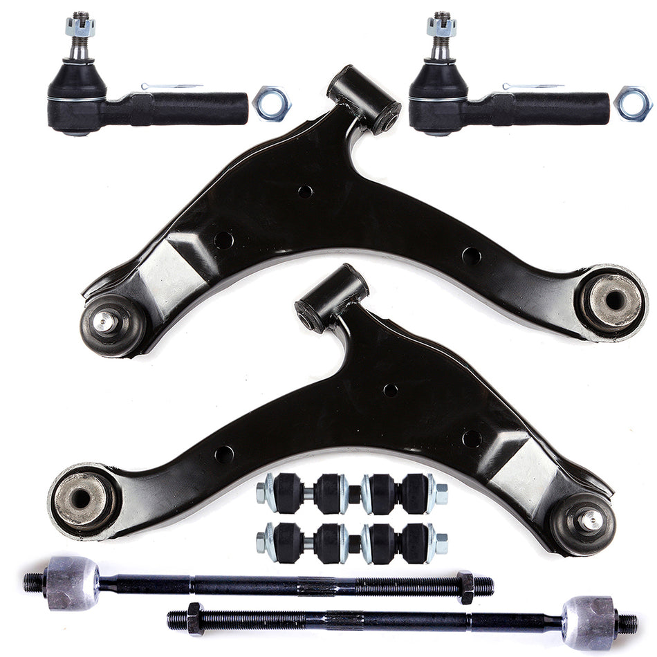 8Pcs Front Lower Control Arms Suspension Kit For 2001-2010 Chrysler PT Cruiser