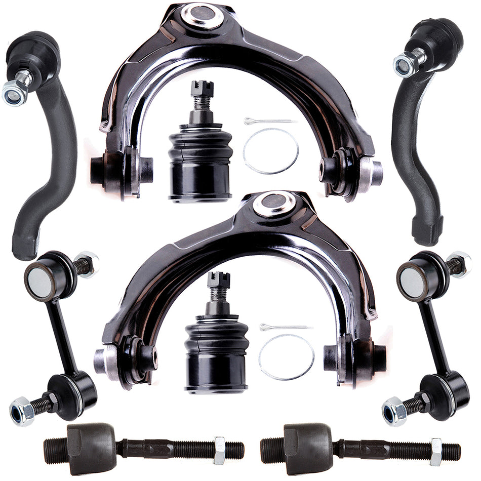 2008-2012 Honda Accord Front Control Arm Ball Joint Tie Rods Ends Sway Bars