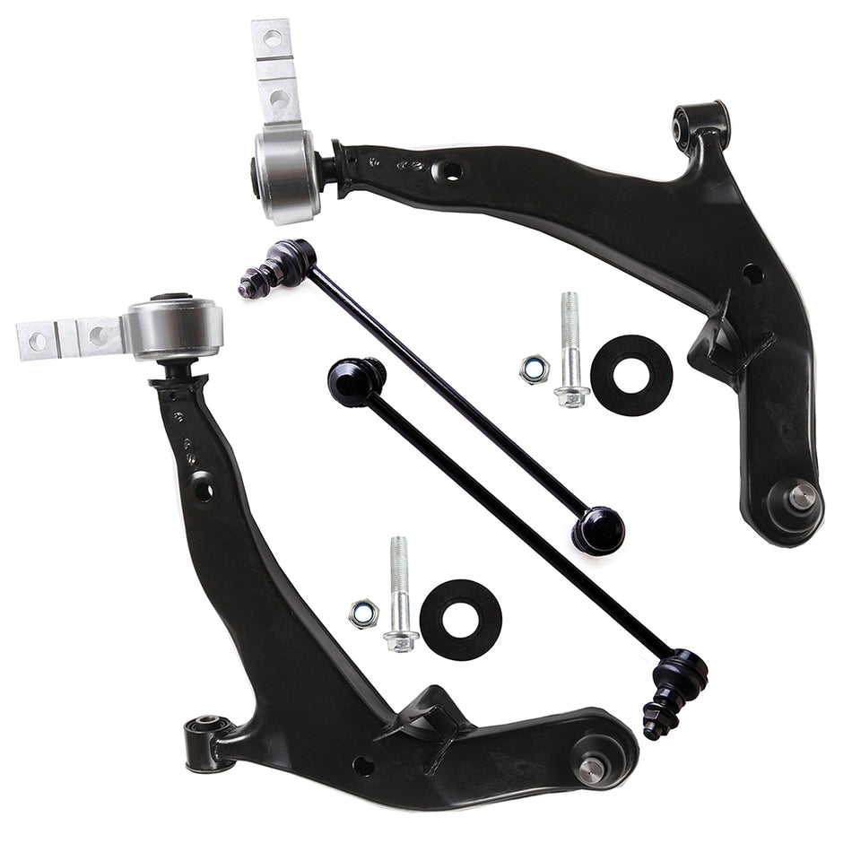 2003-2007 Nissan Murano Front Lower Control Arms Sway Bar Links Suspension Kit