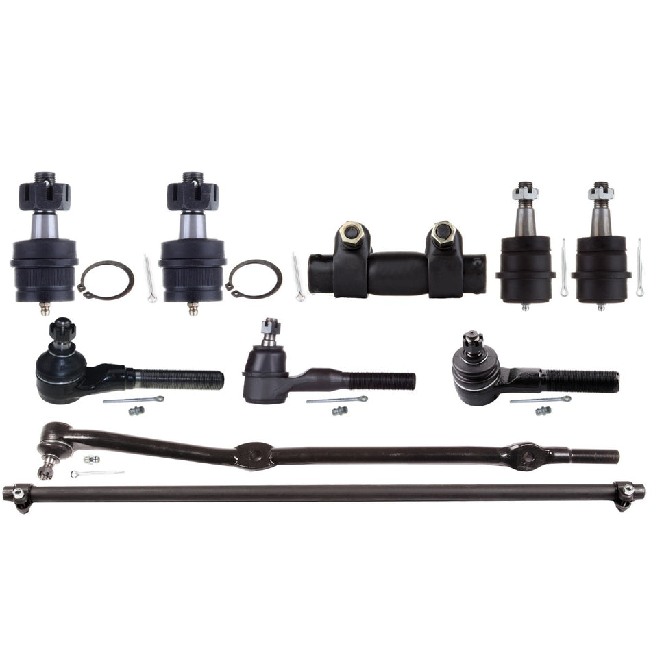 91-01 Jeep Cherokee Front Ball Joints Tie Rod Ends Adjusting Sleeves