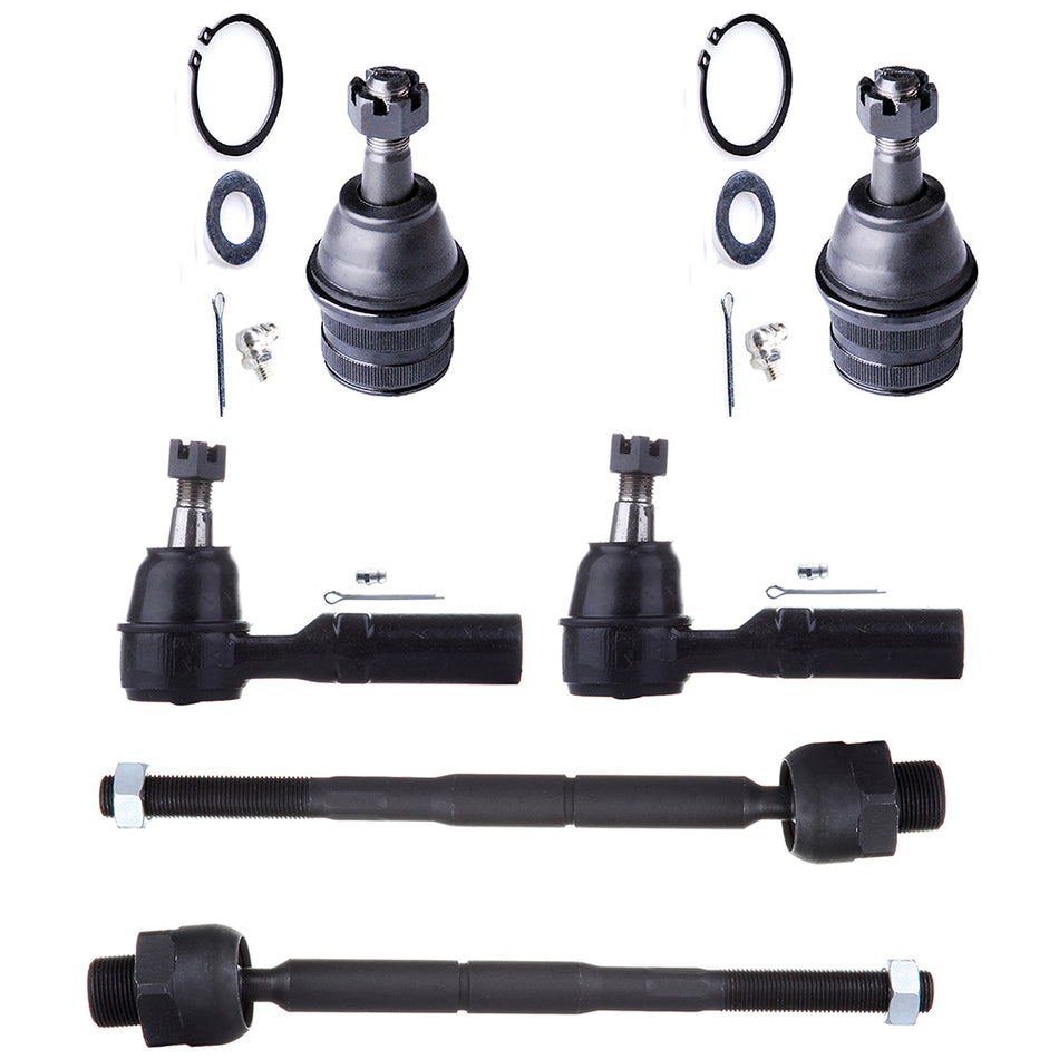 Front Lower Ball Joints Steering Tie Rod End For 2007 2008 2009 Chrysler Aspen