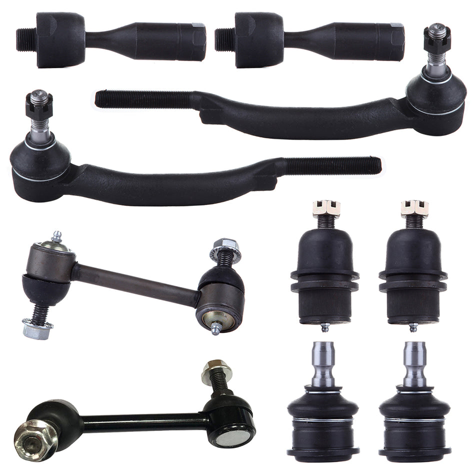 Front Tie Rod Ends Ball Joints For 04-07 Buick Rainier Chevrolet Trailblazer