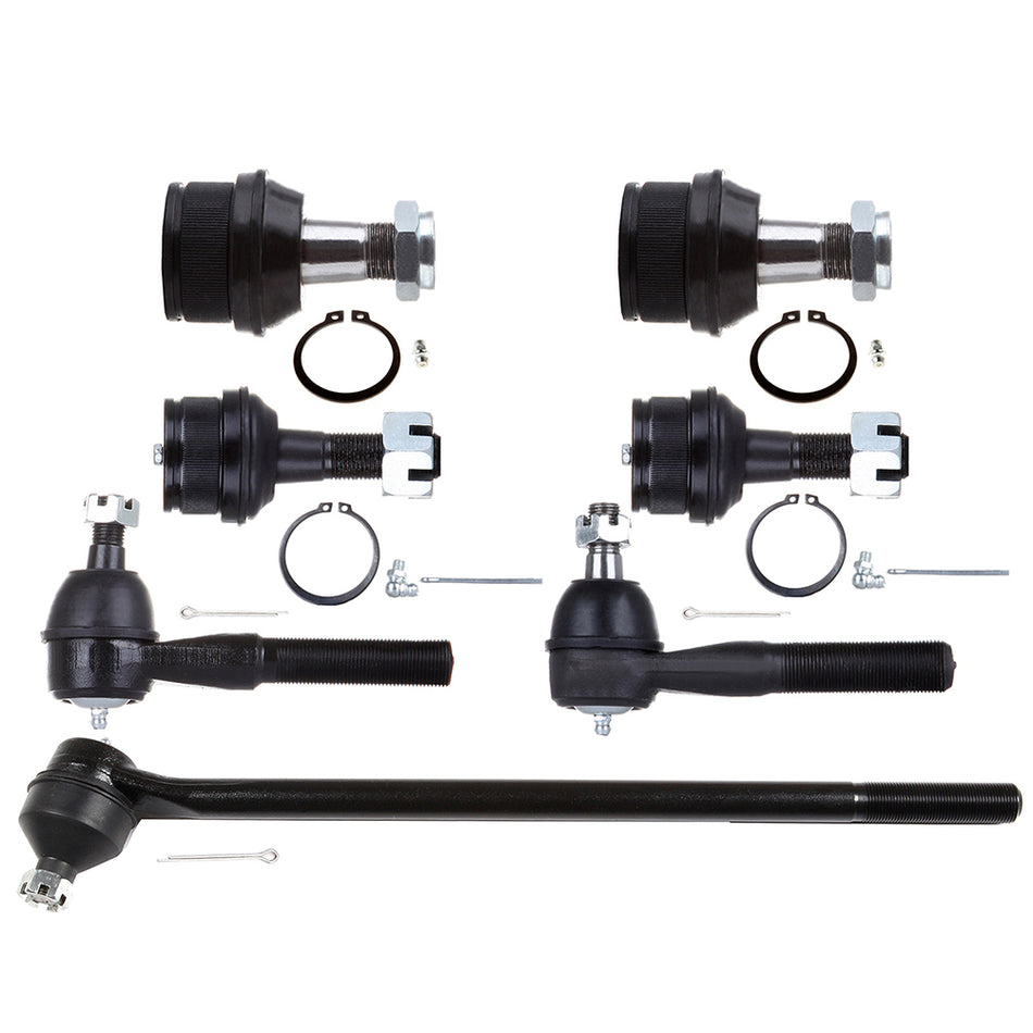 Front Ball Joint Tie Rod End For 87-96 Ford F-150 80-96 Ford Bronco