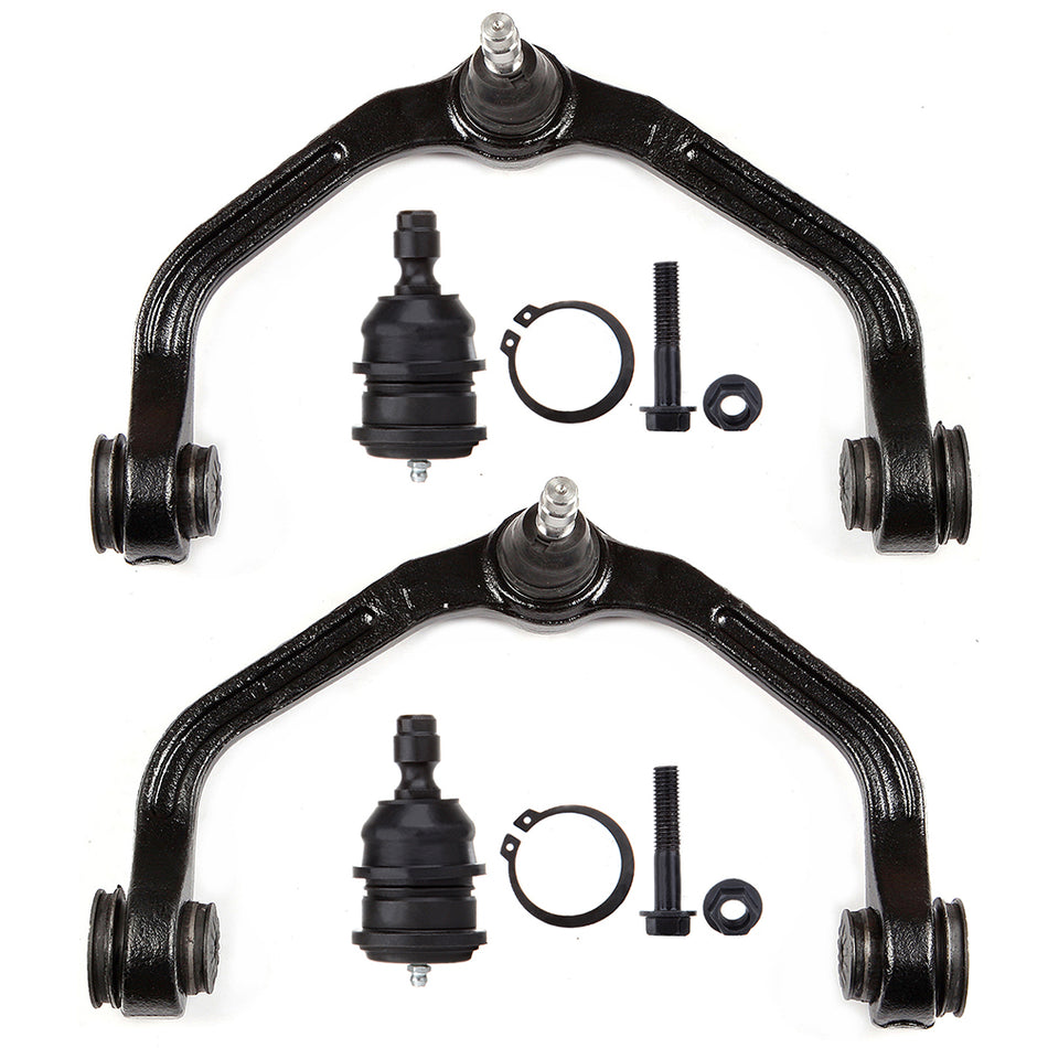 Front Upper Ball Joints Control Arms For 98-11 Ford Ranger 98-01 Mazda B2500 4Pcs