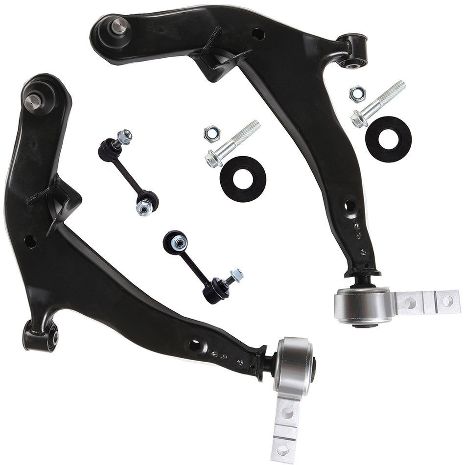 2003-2007 Nissan Murano Front Lower Sway Bars Lower Control Arms Kit