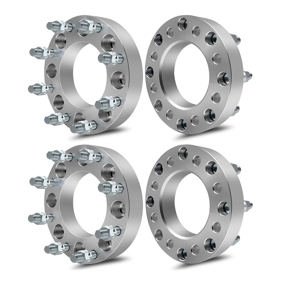 4Pcs 1.5 inch 8x6.5 to 8x180 8 Lug Wheel Spacers For 96-00 Chevrolet C3500 Chevrolet K3500
