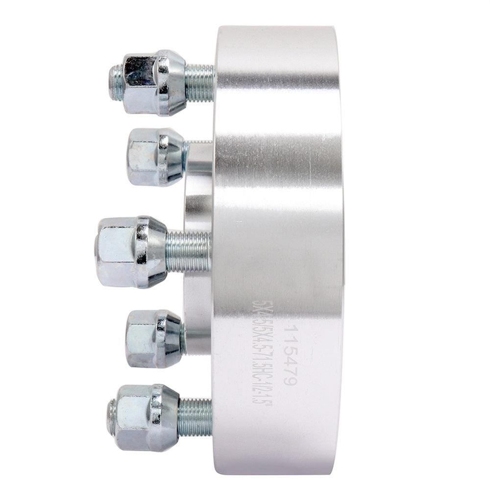 4Pcs 1.5 inch 5x4.5 5 Lug Wheel Spacers For 97-06 Jeep Wrangler 02-10 Jeep Liberty Only for Auto