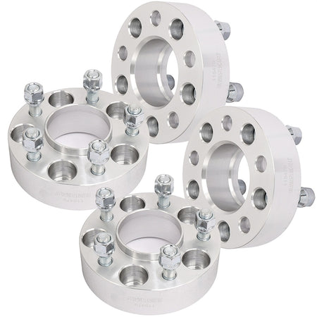 4Pcs 1.5 inch 5x4.5 5 Lug Wheel Spacers For 97-06 Jeep Wrangler 02-10 Jeep Liberty Only for Auto
