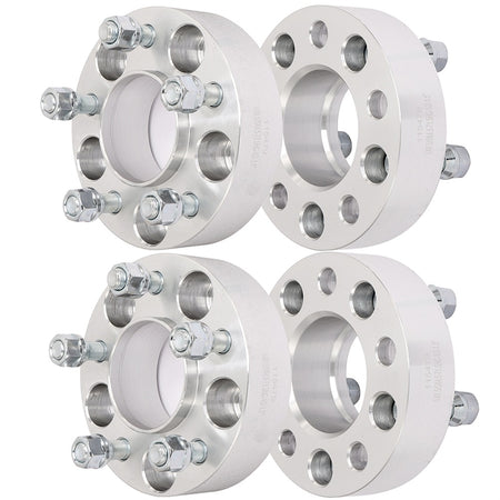 4Pcs 1.5 inch 5x4.5 5 Lug Wheel Spacers For 97-06 Jeep Wrangler 02-10 Jeep Liberty Only for Auto