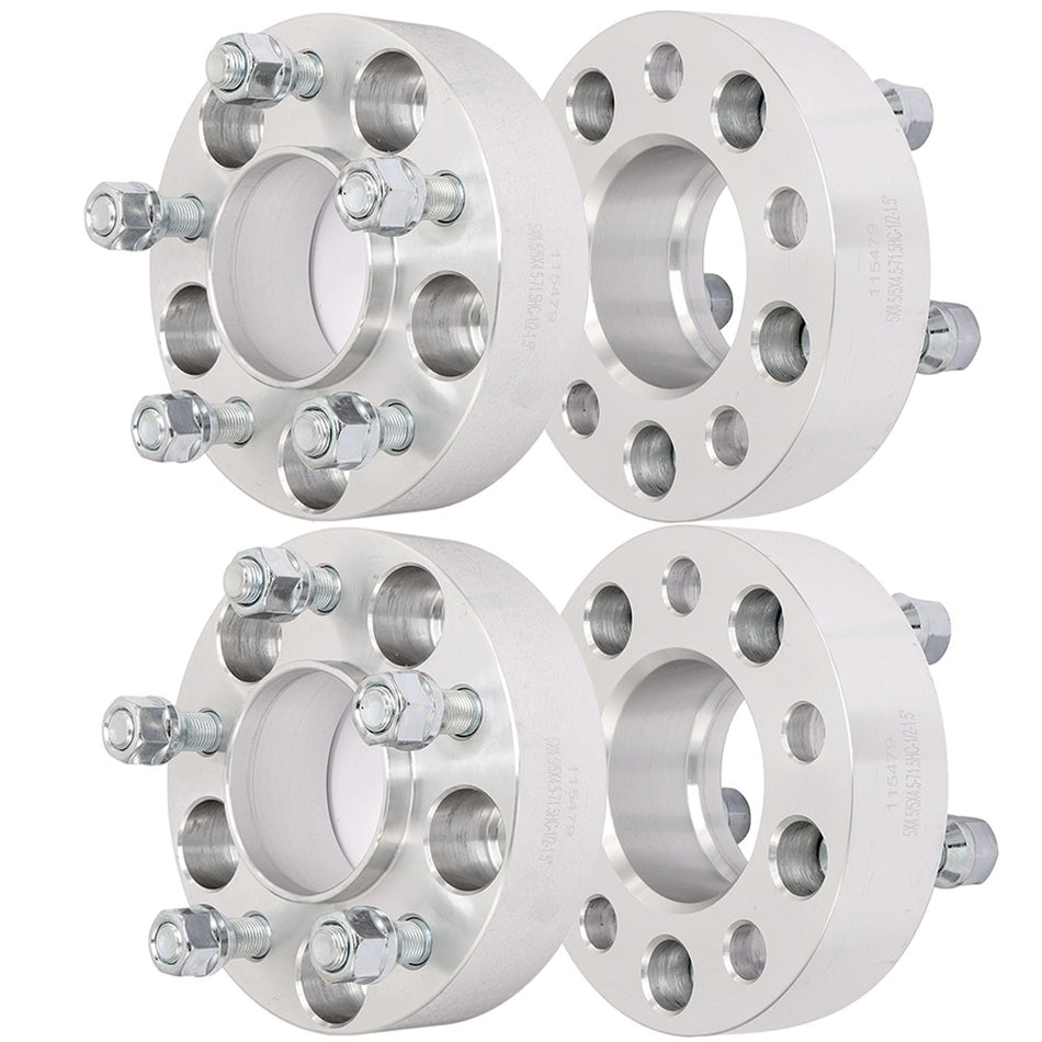 4Pcs 1.5 inch 5x4.5 5 Lug Wheel Spacers For 97-06 Jeep Wrangler 02-10 Jeep Liberty