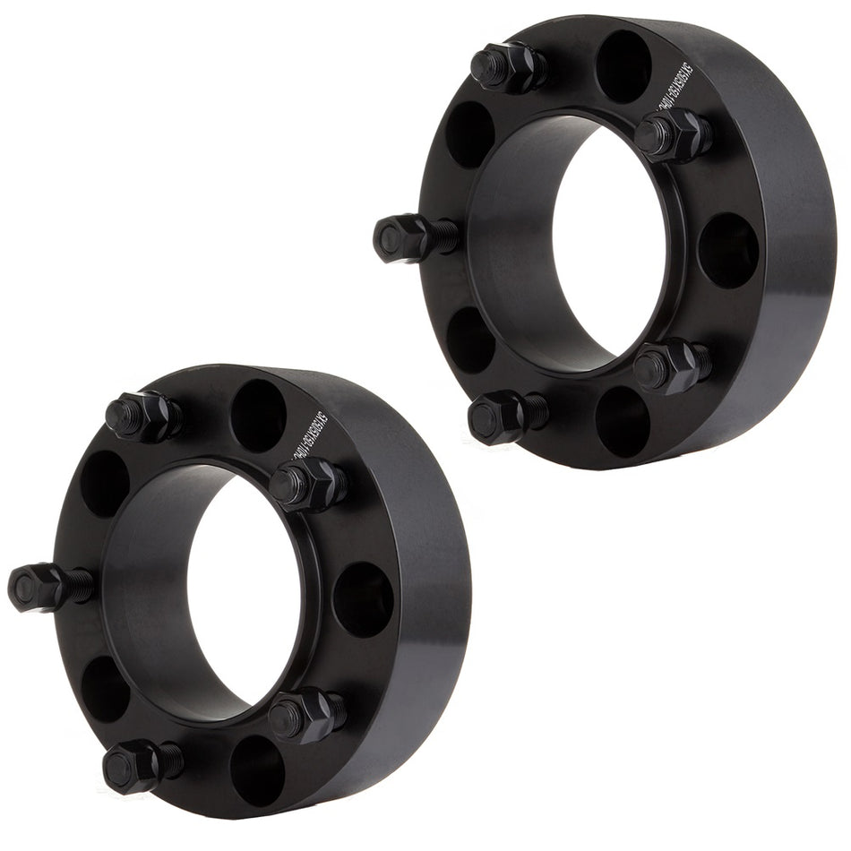 2Pcs 2 inch 5x5.9/5x150 5 Lug Wheel Spacers For 98-02 Lexus LX470 98-07 Toyota Land Cruiser
