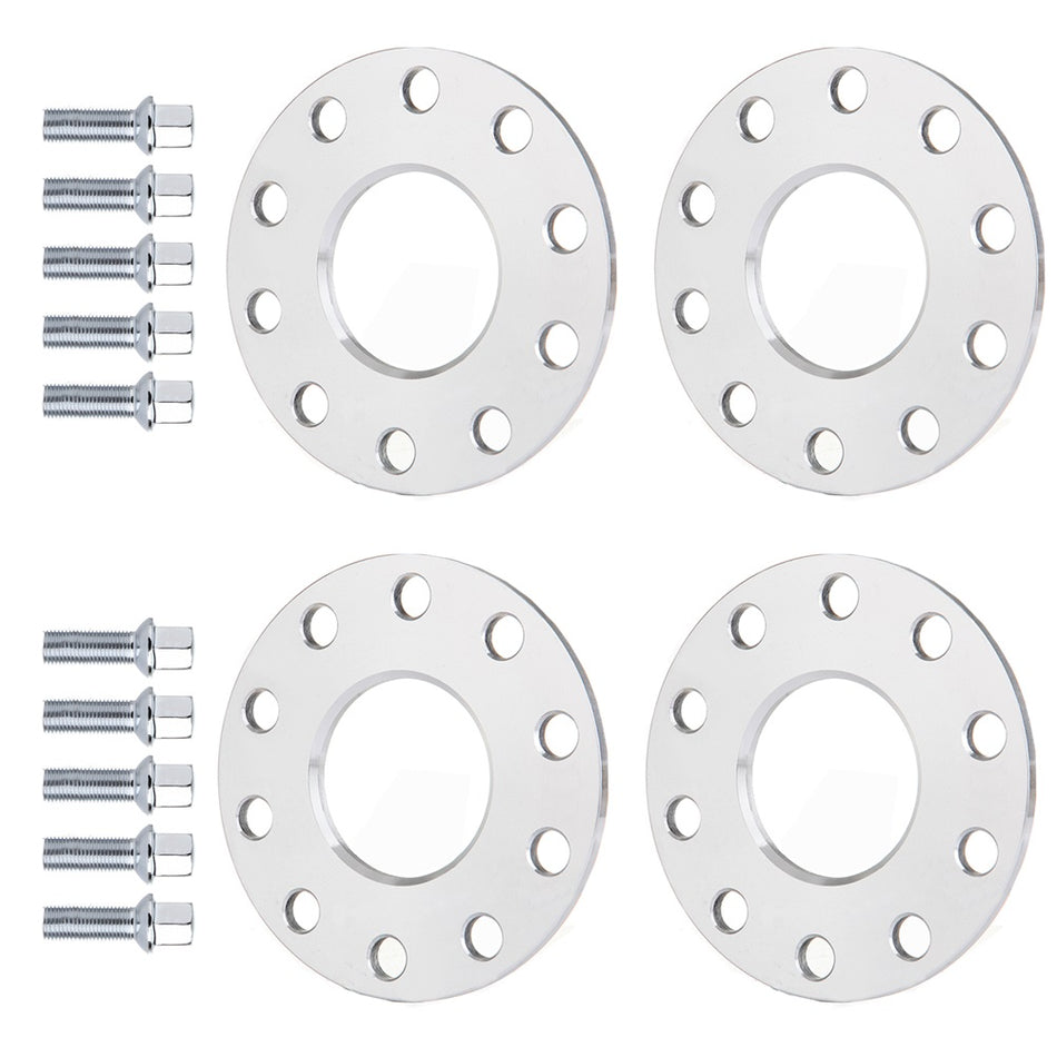 4Pcs 7mm 5x130 5 Lug Wheel Spacers For 97-12 Porsche Boxster 10-12 Porsche Panamera