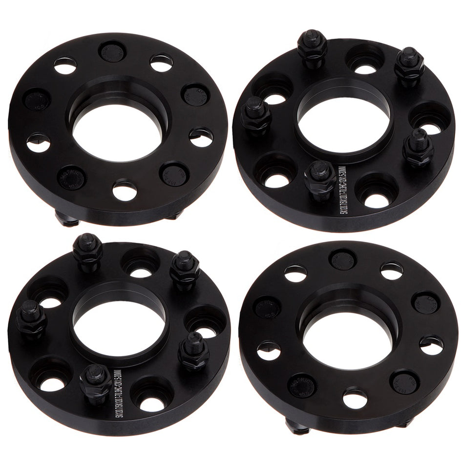 20mm 5x120 5 Lug Wheel Spacers(70.3mm Bore, 12x1.5 Studs) for 1984-2013 Chevrolet Corvette - 4PCS