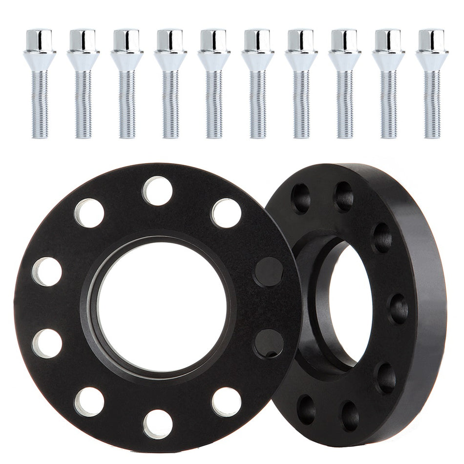 2Pcs 20mm 5x120 5 Lug Wheel Spacers For 96-03 BMW 525i 96-03 BMW 528i