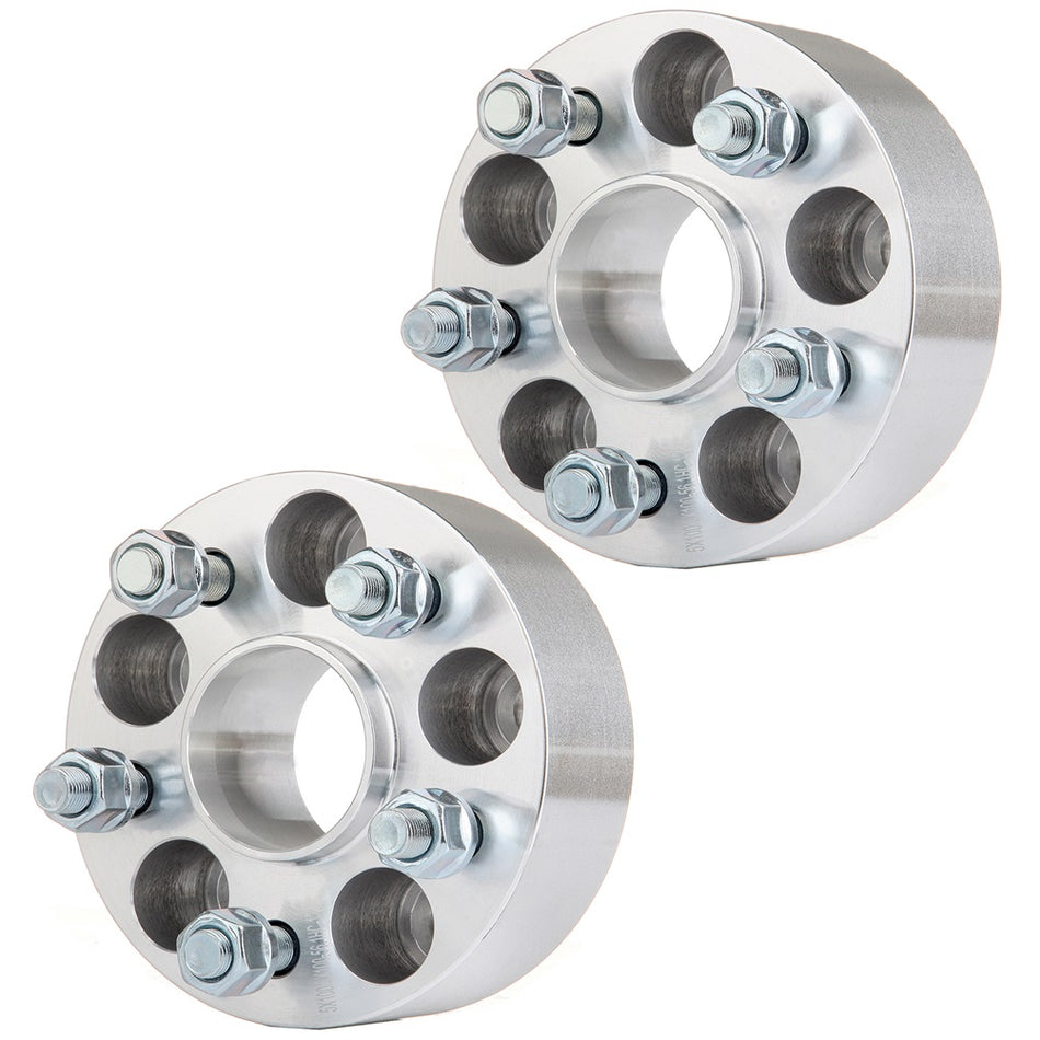 2Pcs 2 inch 5x100 5 Lug Wheel Spacers For 03-06 Subaru Baja 96-13 Subaru Impreza