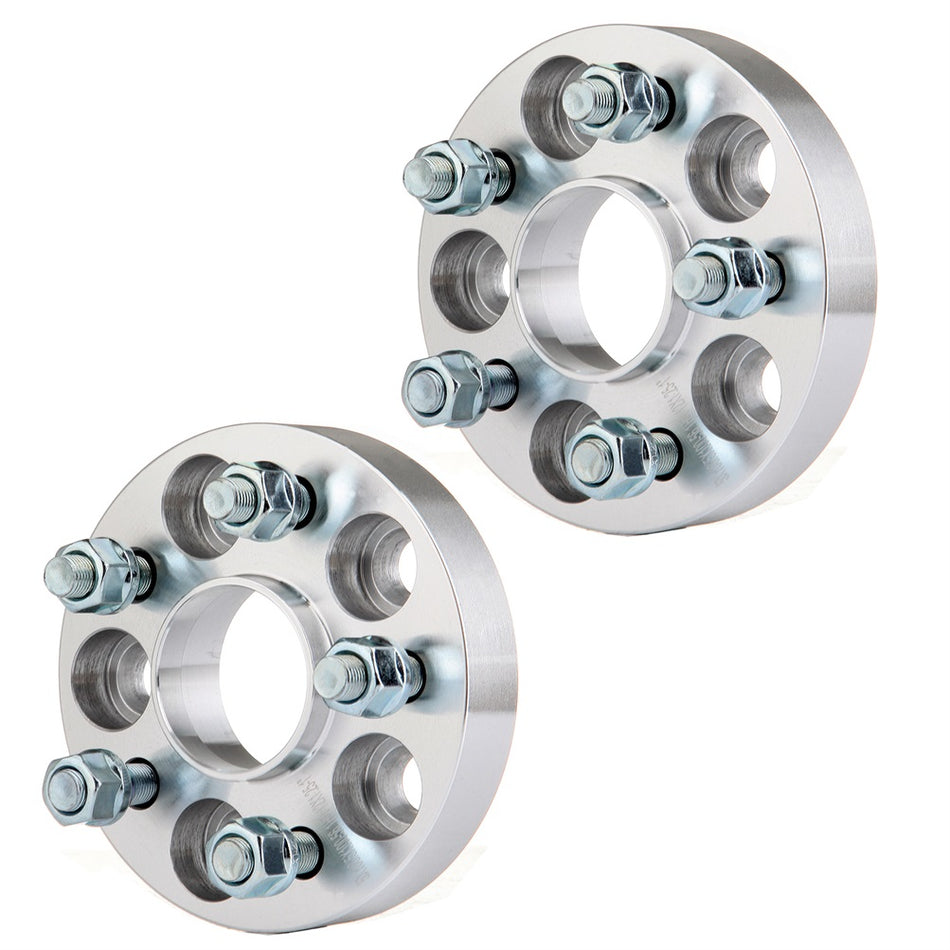 2Pcs 1 inch 5x100 5 Lug Wheel Spacers For 13-16 Subaru BRZ 96-13 Subaru Impreza