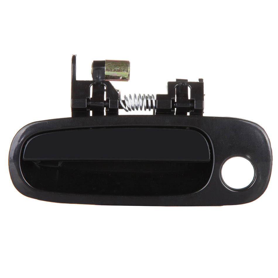 2x 1998-2002 Toyota Corolla Exterior Door Handle Front Left Side Black