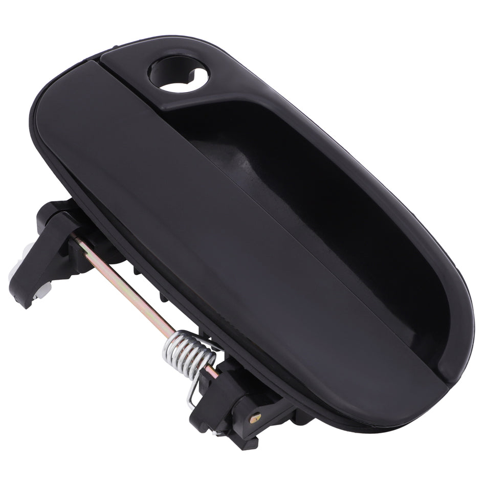 2Pcs 2000-2005 Hyundai Accent Exterior Door Handles Front Left Side Black