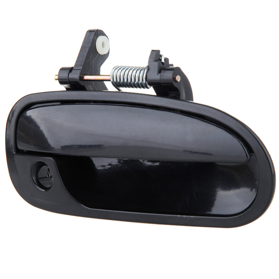 1996-2000 Honda Civic 1Pc Door Handle Black Exterior Front Right Side