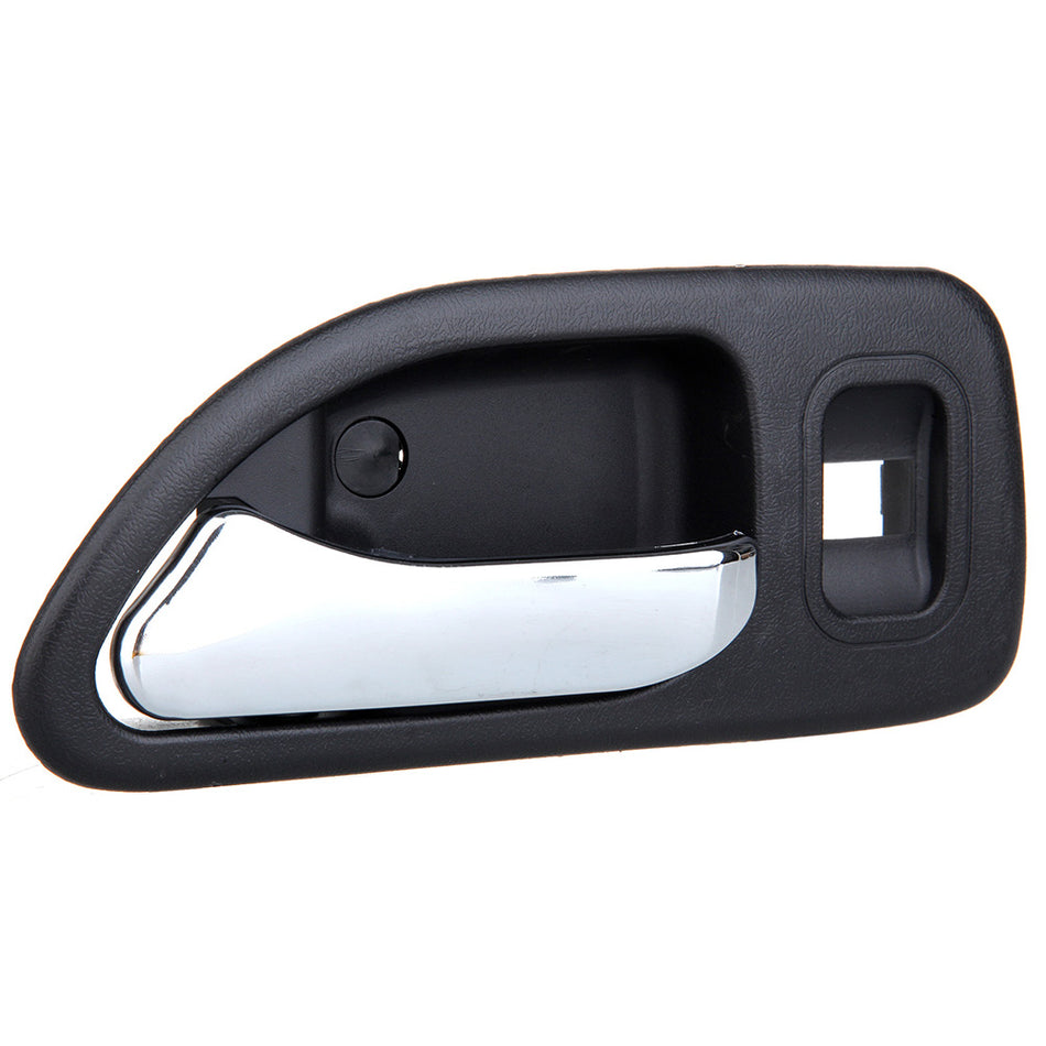 1994-1997 Honda Accord Interior Door Handle Rear Left Side Chrome Black