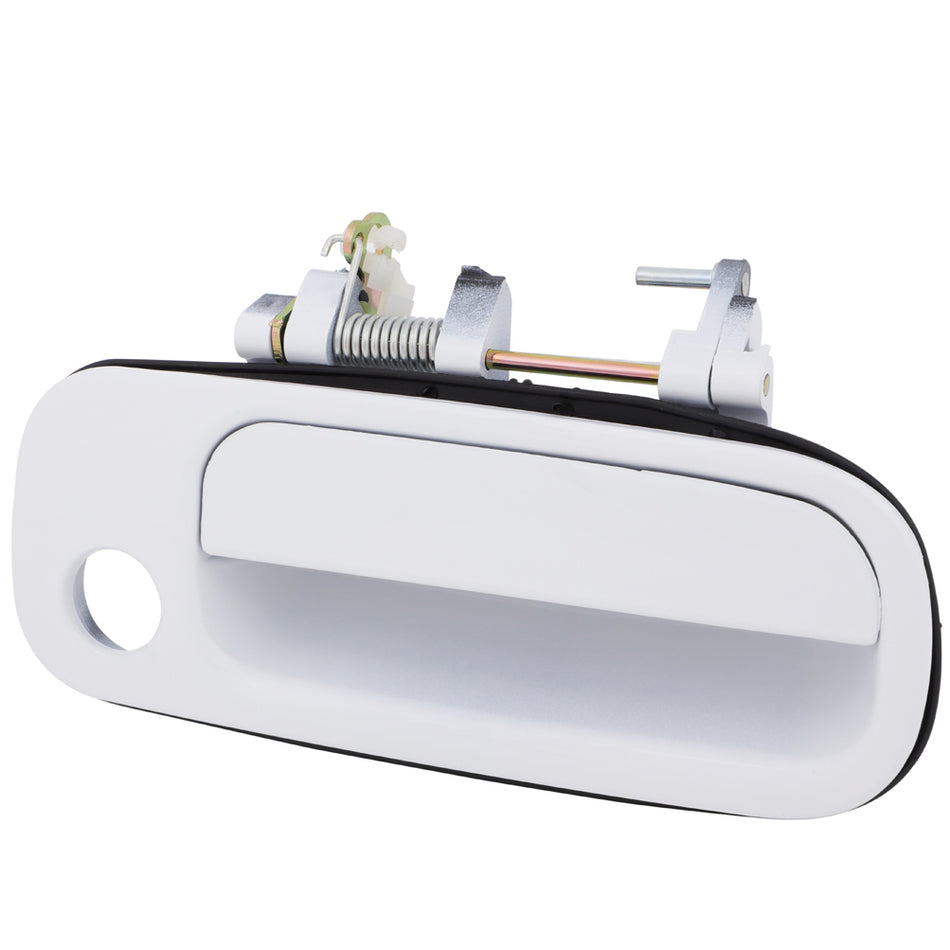 2Pcs 92-96 Toyota Camry Exterior Door Handle Front Left Right Side White
