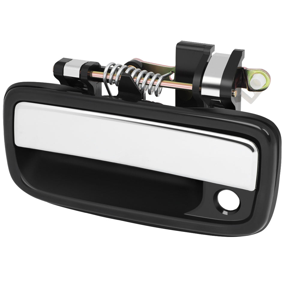 1995-2004 Toyota Tacoma Exterior Door Handle Front Left Side Chrome Black