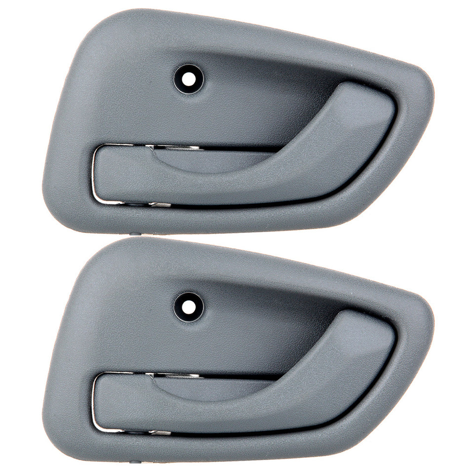 1999-2004 Chevrolet Tracker 2Pcs Door Handles Gray Interior Front Rear Left Side