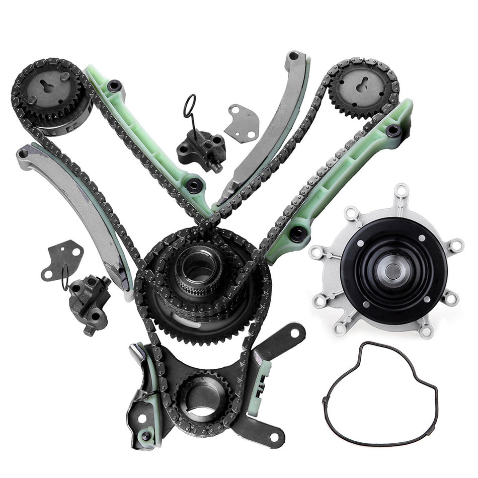 03-07 Dodge Ram 1500 06 Jeep Commander Timing Chain Kit Water Pump SOHC V8