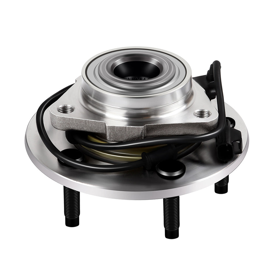 2 Front 5-Lug Wheel Hub Bearing For 2002-2006 Dodge Ram 1500 W/ABS