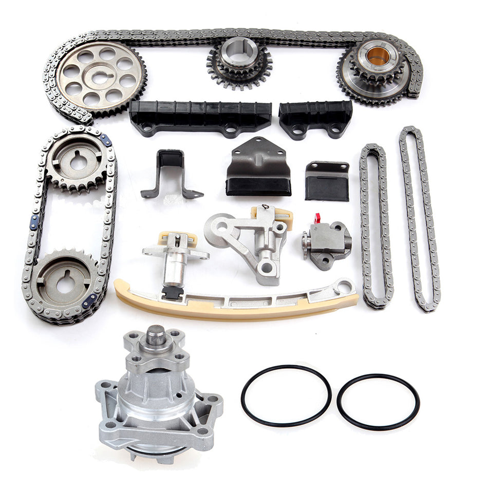 2001-2004 2.5L Chevy Tracker,1999-2006 Suzuki Grand Vitara Timing Chain Water Pump Kit 2.5L/2.7L V6 DOHC H27A
