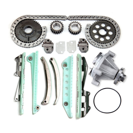 1997-2002 4.6L Ford Crown Victoria,1997-1999 Ford E-150 Econoline Timing Chain Water Pump Kit SOHC Only for Auto