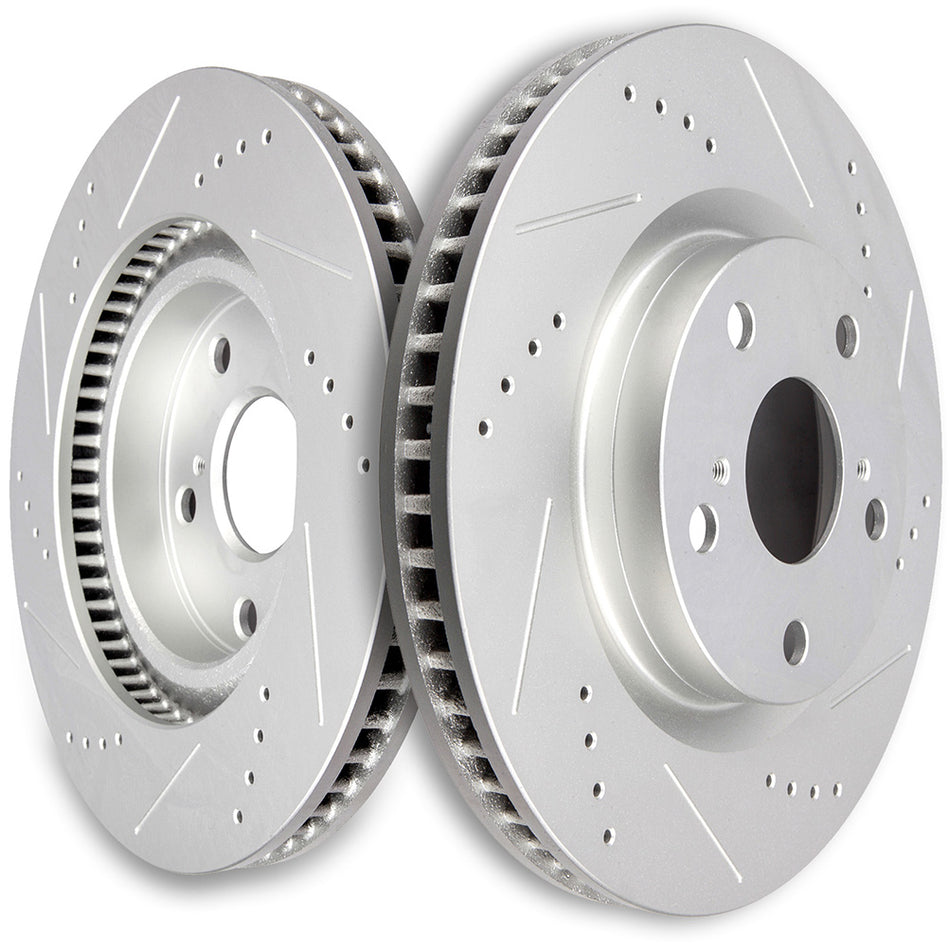 Brake Rotors 08-12 Toyota Avalon 07-11 Toyota Camry Front 298.5mm 5Lugs 2Pcs