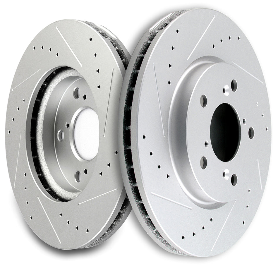 2005-2010 Honda Odyssey Brake Discs Rotors Front 298.5mm 5 Lugs 2 Pcs