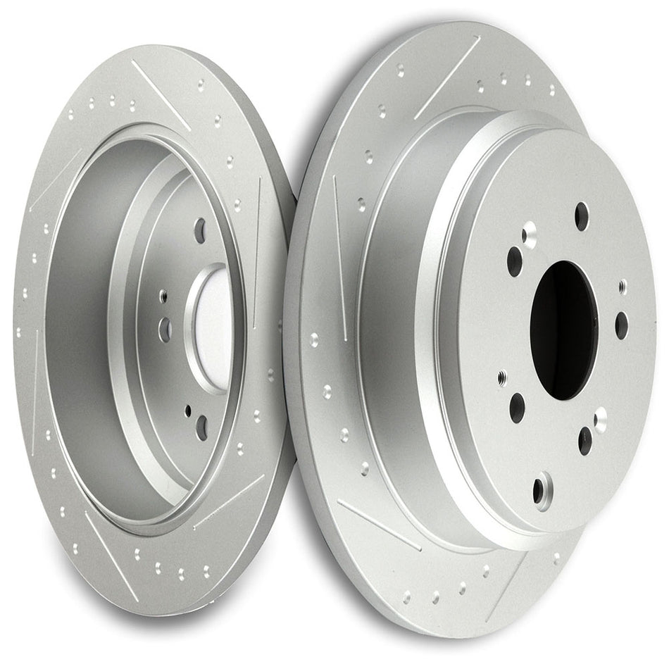 2005-2010 Honda Odyssey Brake Rotors Rear 311.15mm 5Lugs 2Pcs