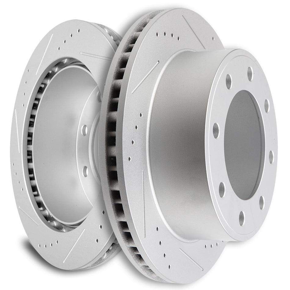 Rear Brake Rotors For 00-05 Ford Excursion 99-04 Ford F250 Super Duty