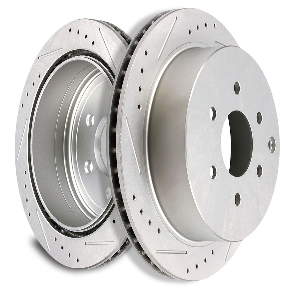 Rear Brake Rotors For 05-19 Nissan Frontier 09-12 Nissan Xterra