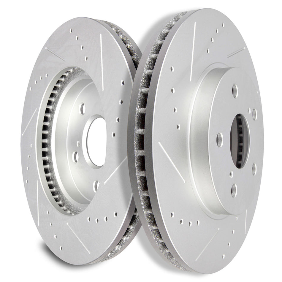 Brake Rotors 02-06 Toyota Camry 04-10 Toyota Sienna Front 296mm 5Lugs 2Pcs