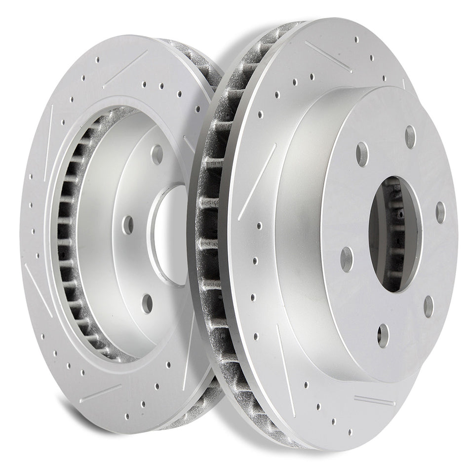 Brake Rotors 99-00 Cadillac Escalade 92-00 GMC Yukon Front 292.1mm 6Lugs 2Pcs