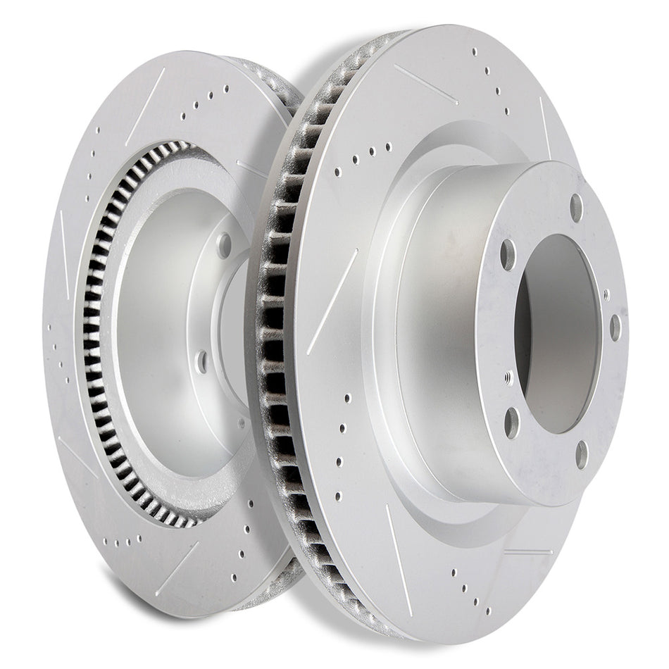 Brake Rotors For 08-22 Toyota Sequoia 07-21 Toyota Tundra Front