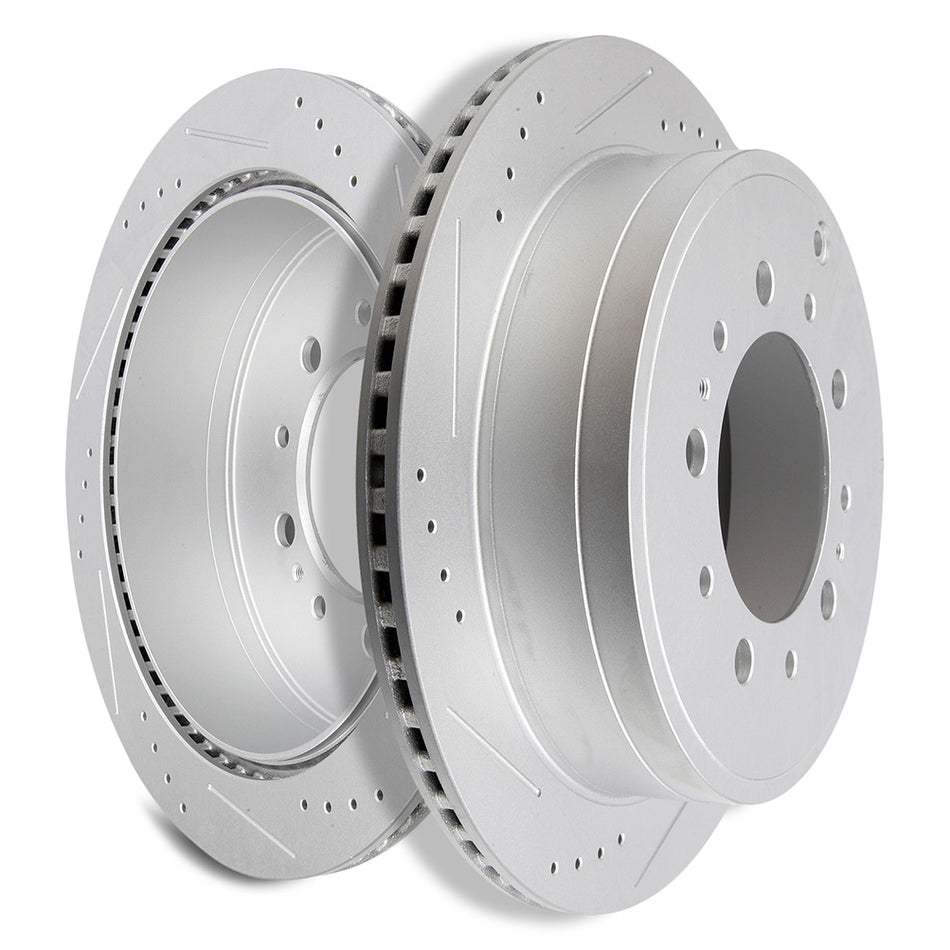 Brake Rotors Fits 08-18 Toyota Sequoia 07-18 Toyota Tundra Rear