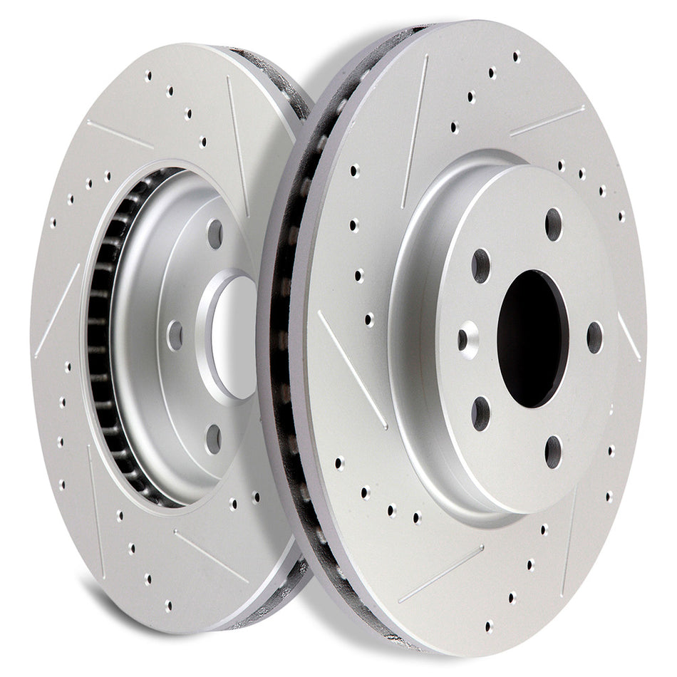 Front Brake Rotors For 11-15 Chevrolet Cruze 16-17 Chevrolet Volt