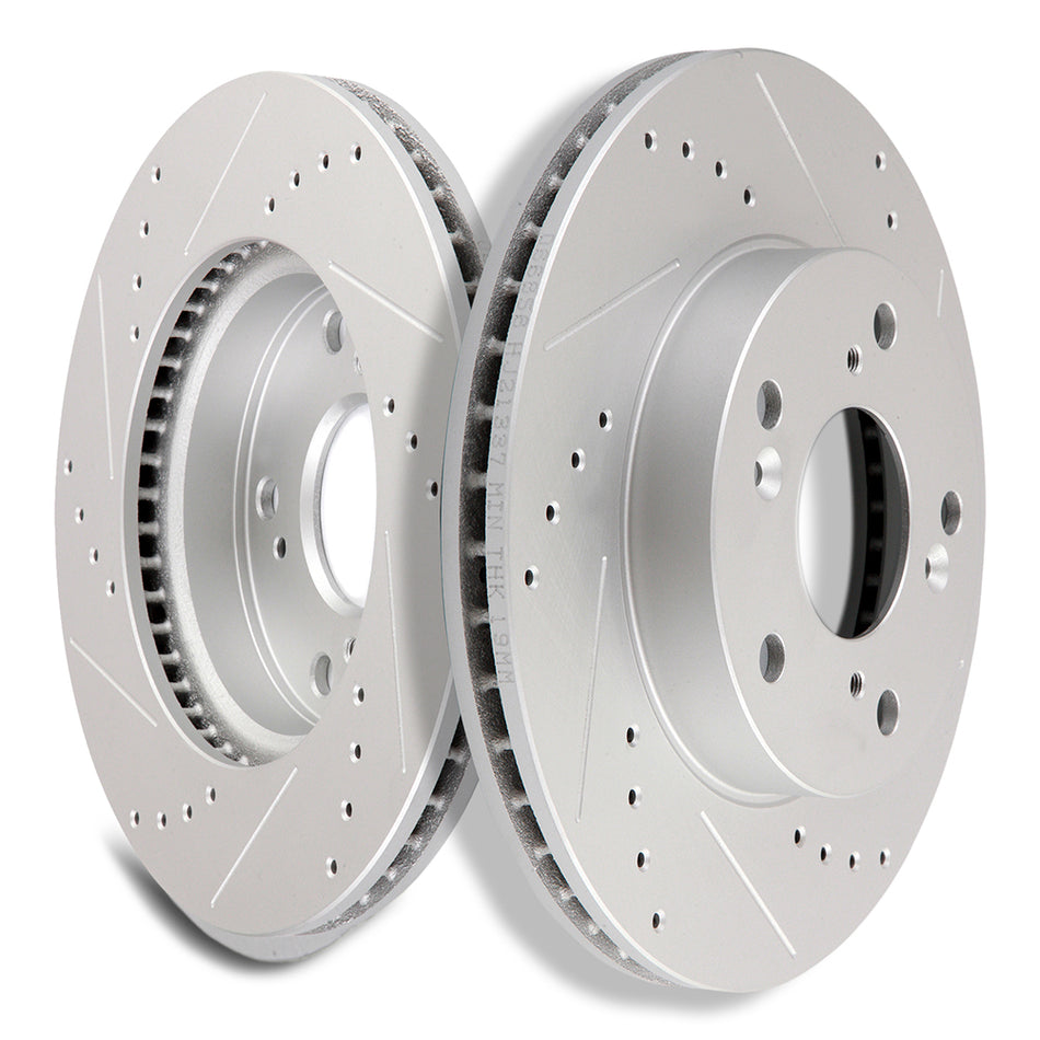 Brake Discs Rotors For 13-15 Acura ILX 12-15 Honda Civic Front